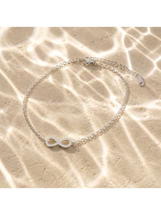 Bracelet Symbole Infini Argent