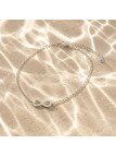 Bracelet Symbole Infini Argent