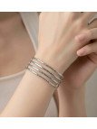 Bracelet Manchette En Acier Inoxydable Arg