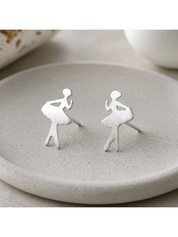 Ballerine argent