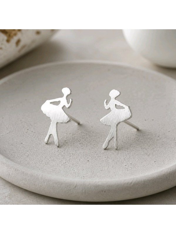 Ballerine argent