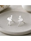 Ballerine argent
