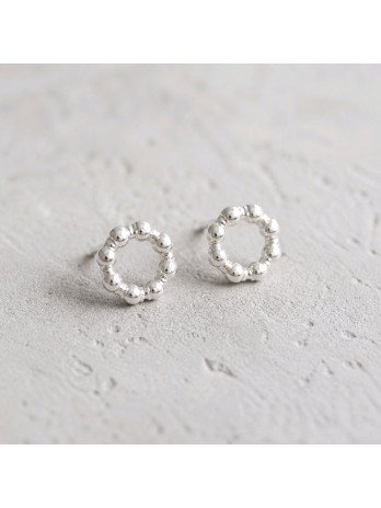 bague ajourée argent
