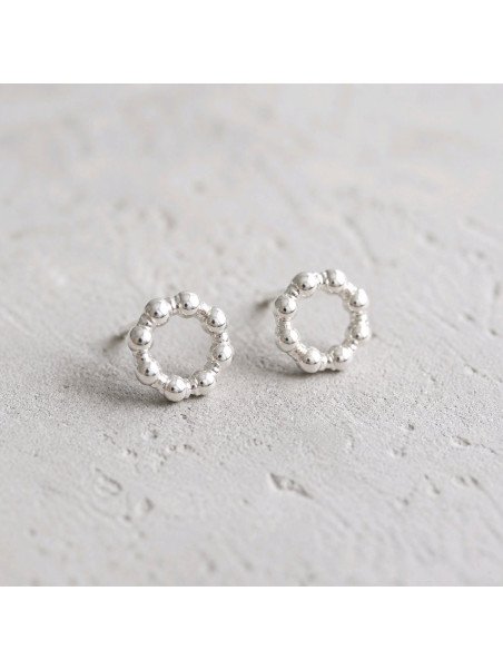 bague ajourée argent