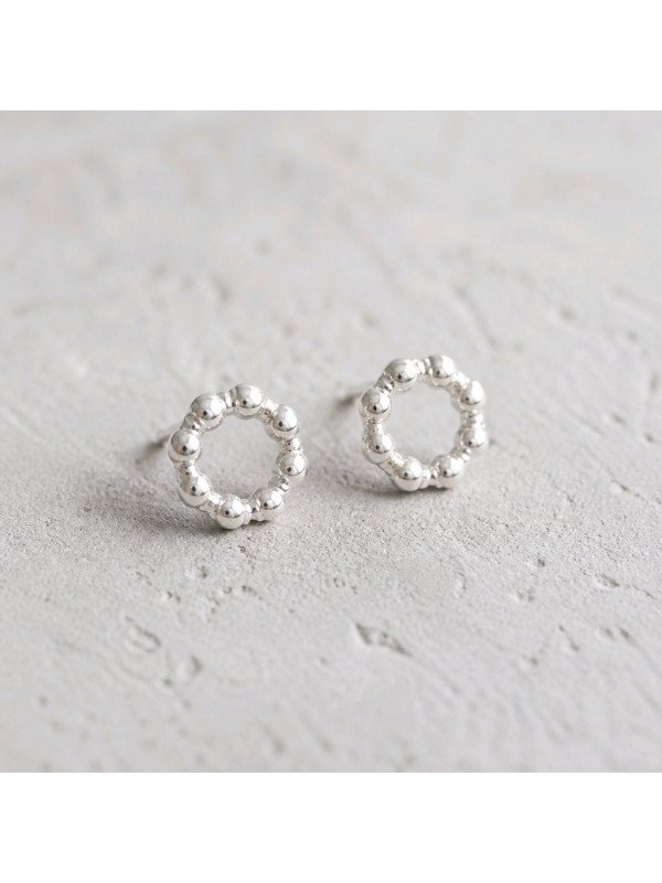 bague ajourée argent