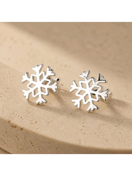 Flocon de neige argent