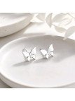 Papillon plié argent